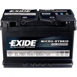 Exide Micro-Hybrid ECM EL700